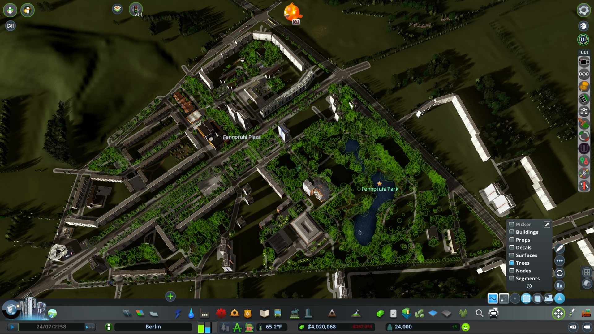 Image illustrating build